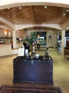 Tasting room at Kanonkop during the Cape Winelands tour