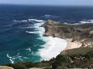 beach and waves at Cape of Good Hope Nature Reserve