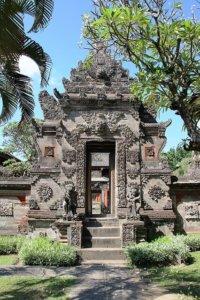 temple doors in Bali