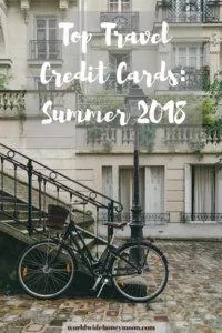 Top Travel Credit Cards pin