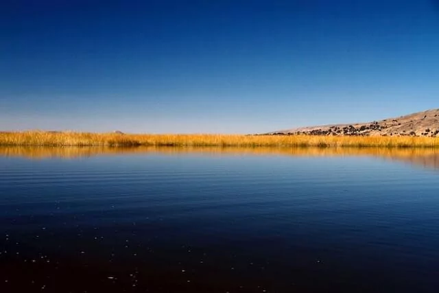 Peaceful, mystical waters of Lake Titicaca