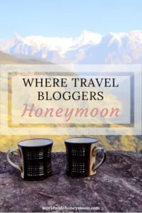 Where Travel Bloggers Honeymoon Pinterest Pin 3