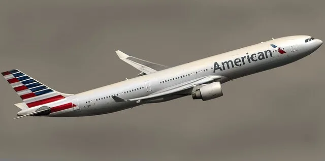 American Airlines plane