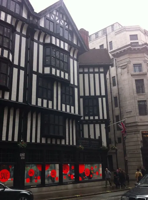 Tudor architecture in London