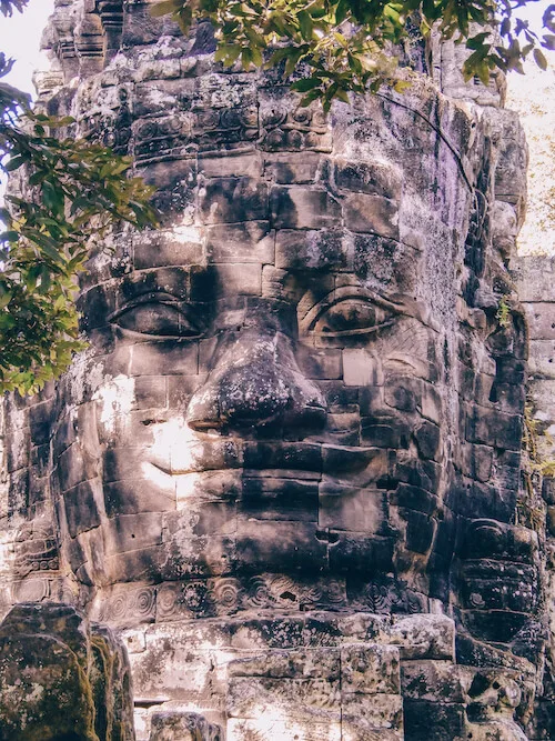 Bayon Temple faces