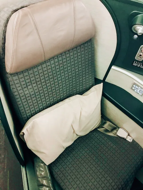 EVA Air Business Class Seat