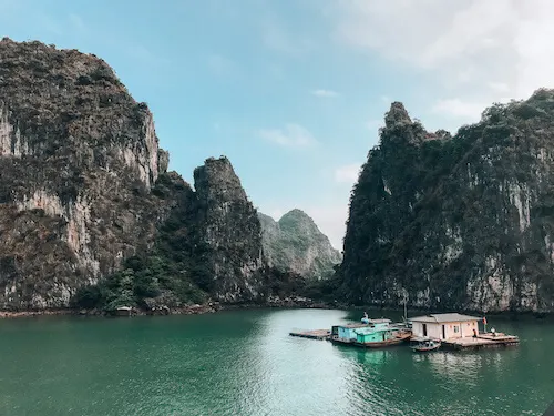 Fishing Village Bai Tu Long Bay