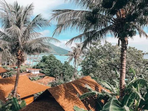 View of Koh Lipe from our cabin