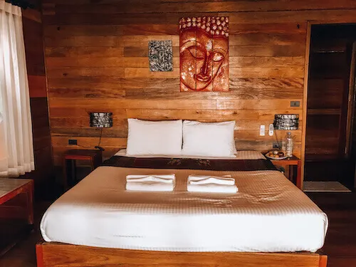 Inside room at Ten Moons Lipe