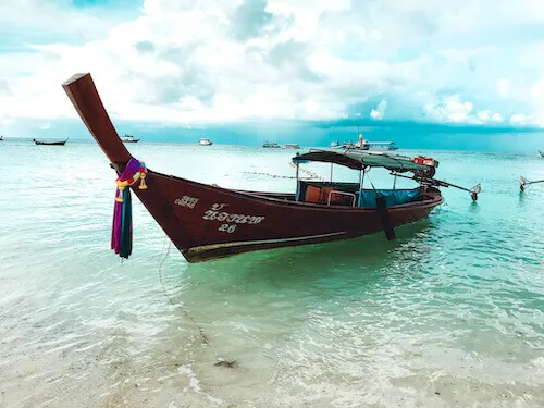 Pattaya Beach, Koh Lipe, Thailand boat