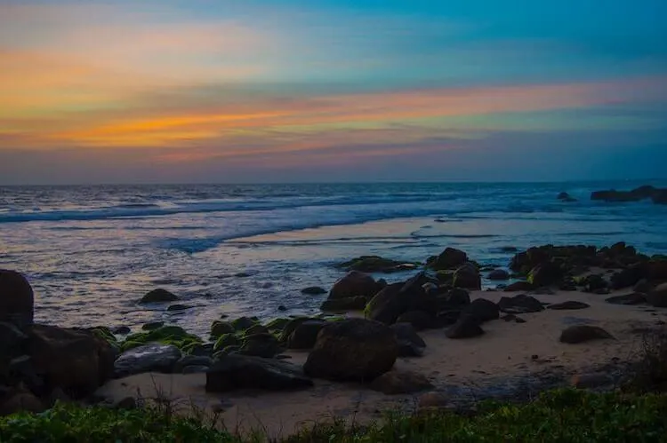 Kovalam Beach in India