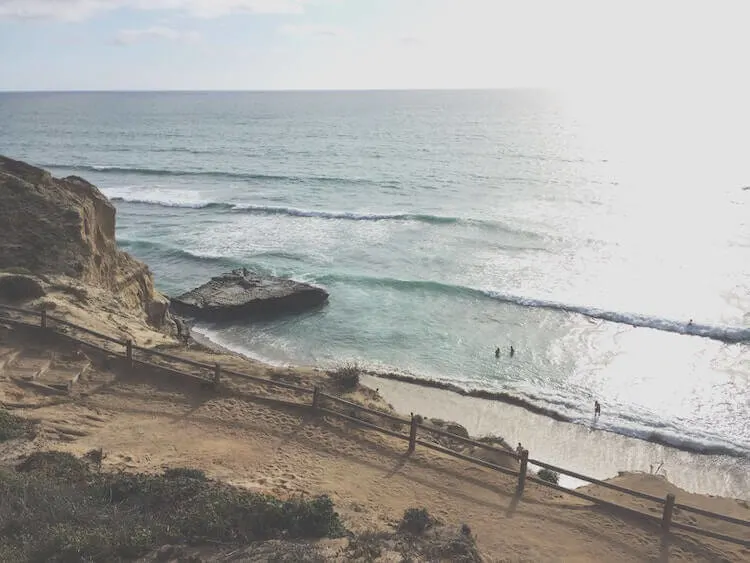 La Jolla Beaches in California