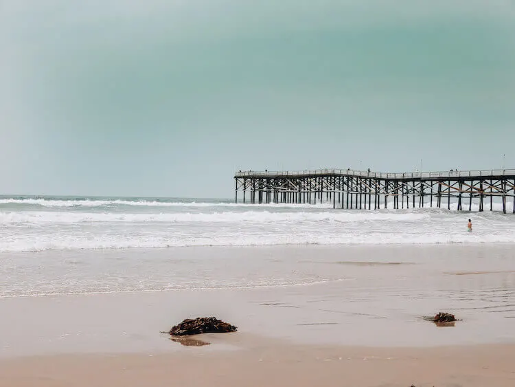 Pier on Pacific Beach, San Diego