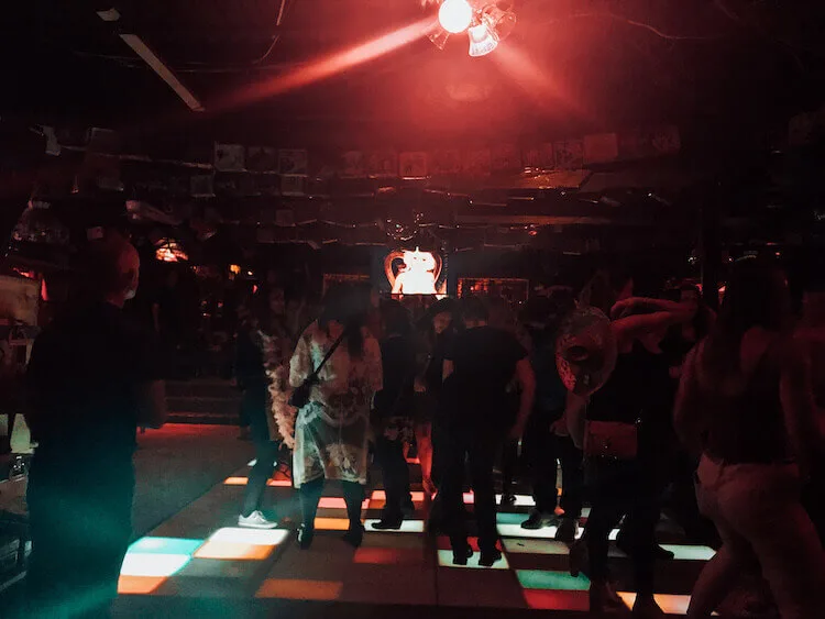 Dance floor at Bubba's Sulky Lounge - Bars in Portland Maine