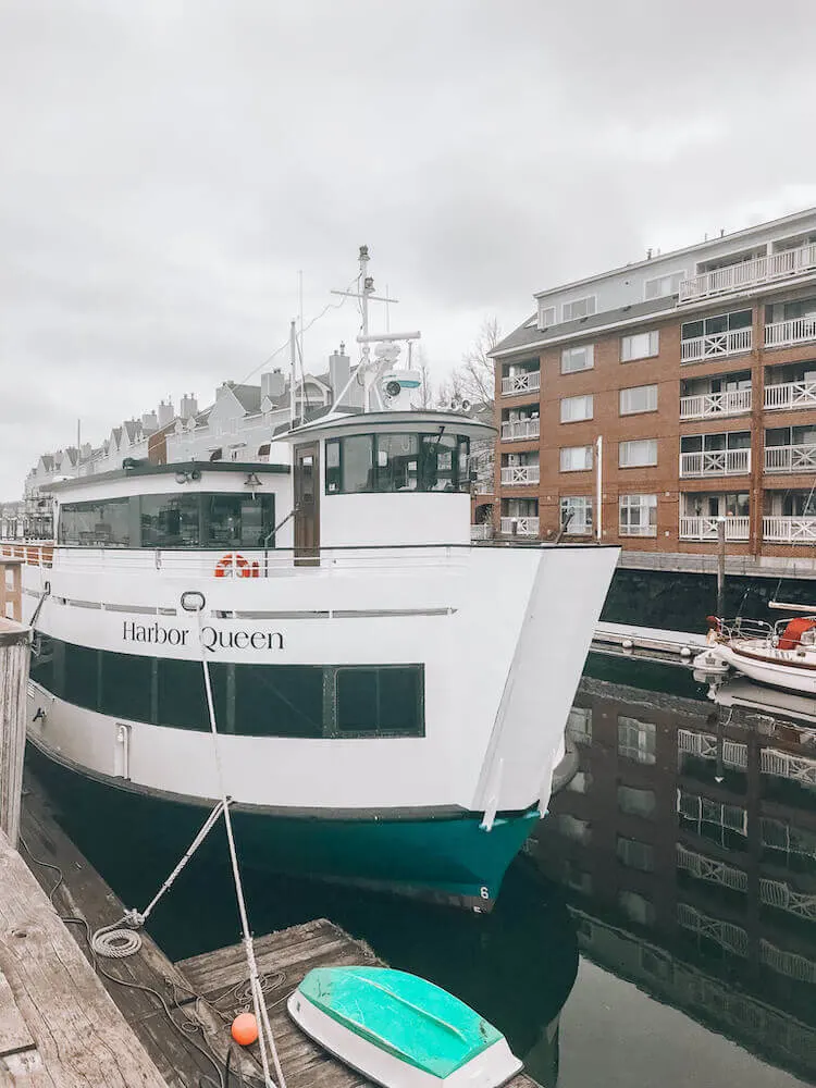 Old Port and the Harbor Queen Cruise in Portland Maine 