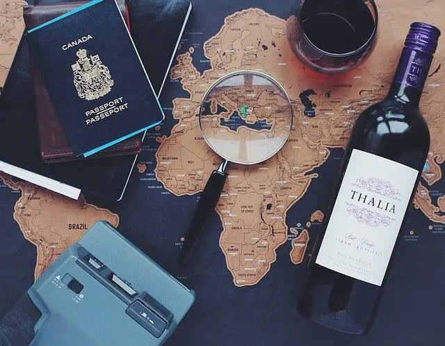 Travel Map with Passport