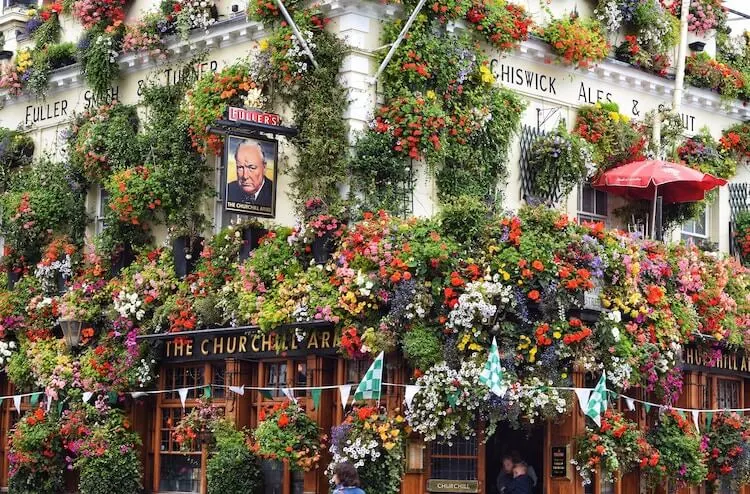 The Churchill Arms in Notting Hill