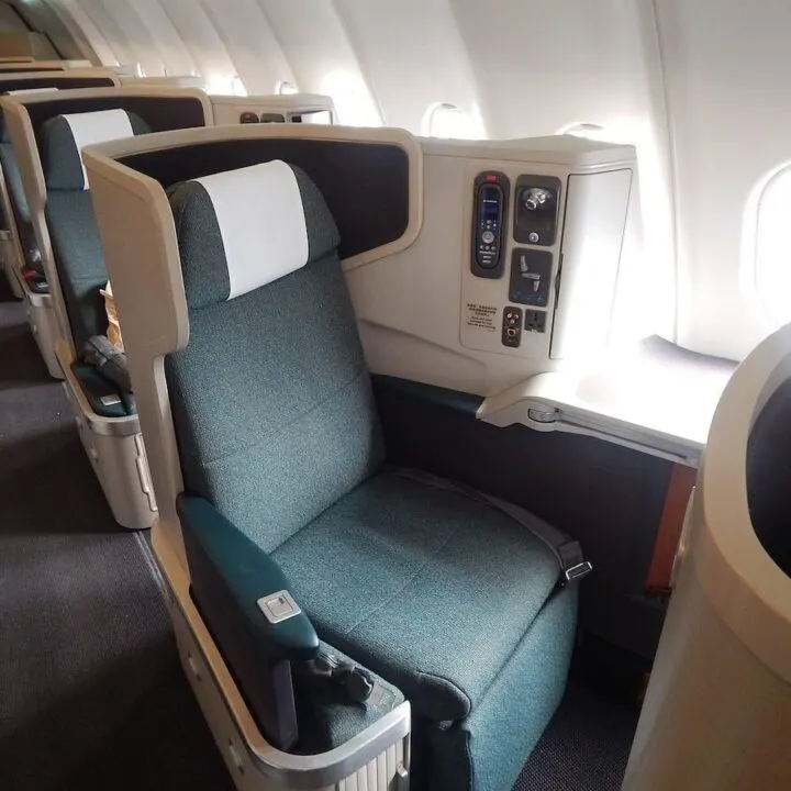 Is Business Class Worth It | Photo of business class seat on a plane