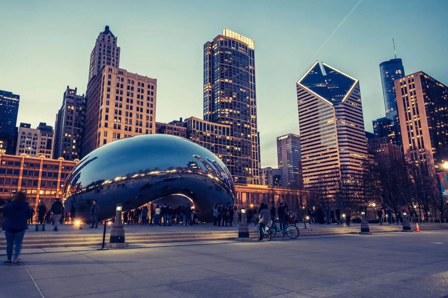 Millenium Park and the Bean