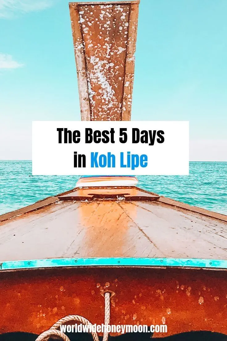 The Best 5 Days in Koh Lipe - Koh Lipe Itinerary - Koh Lipe Guide