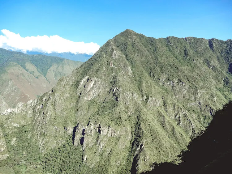 Andes Mountains at Machu Picchu