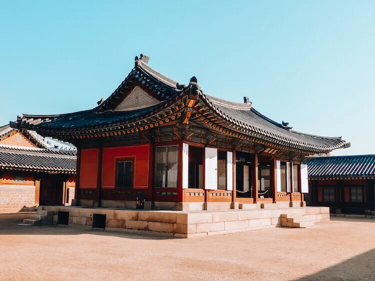 Gyeongbokgung Palace smaller buildings