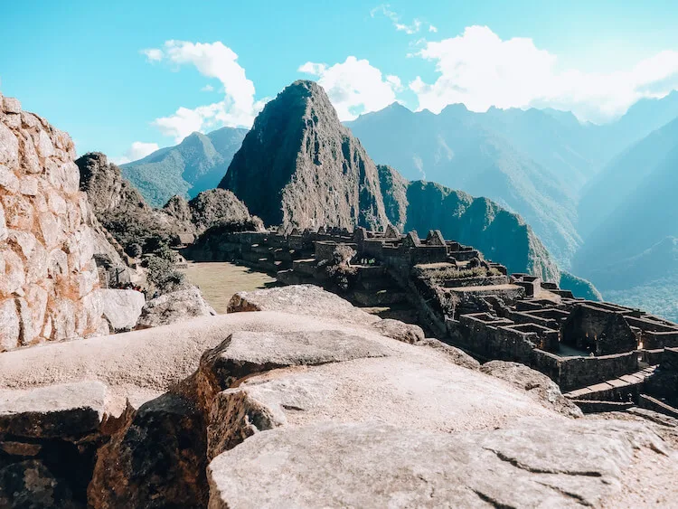 Inside of Machu Picchu, Peru