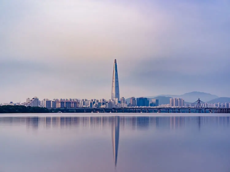 Skyline of Seoul, Korea