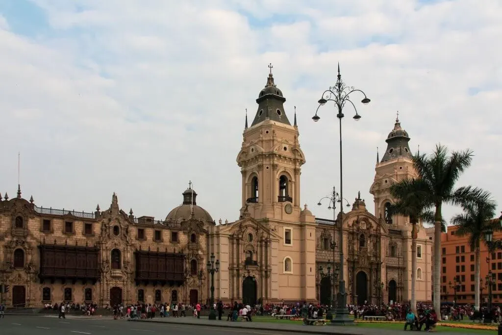 Historic Center in Lima, Peru