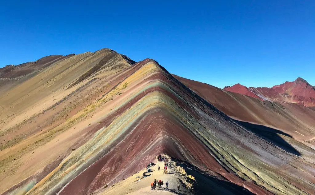 Rainbow Mountain trek in Peru