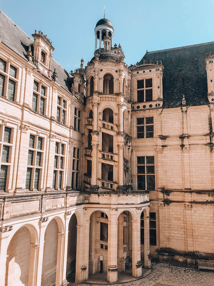 Chateau de Chambord staircase