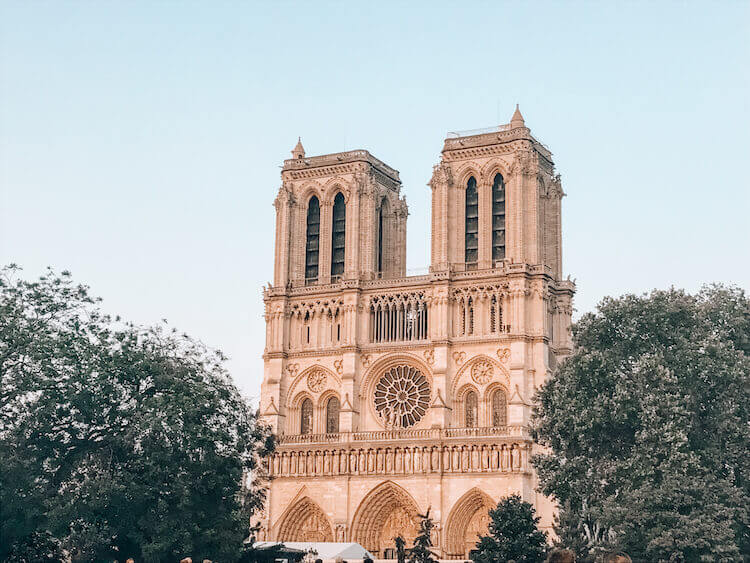 Front of Notre Dame