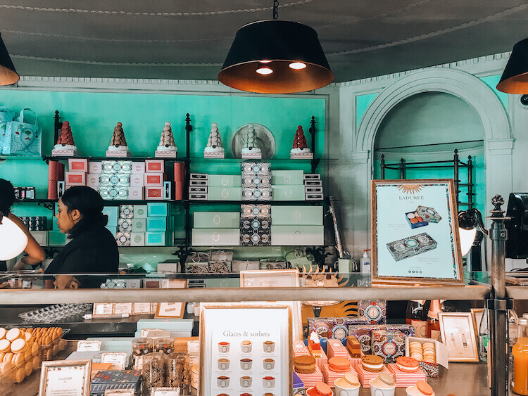 Laduree pastry shop