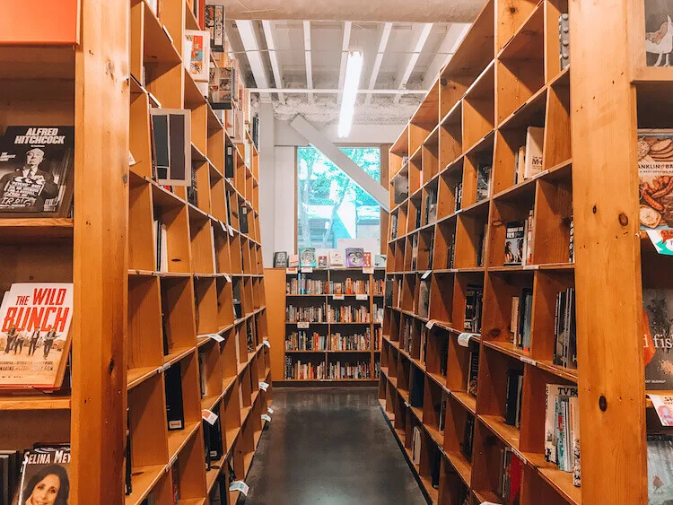 Powell's City of Books in Portland, Oregon