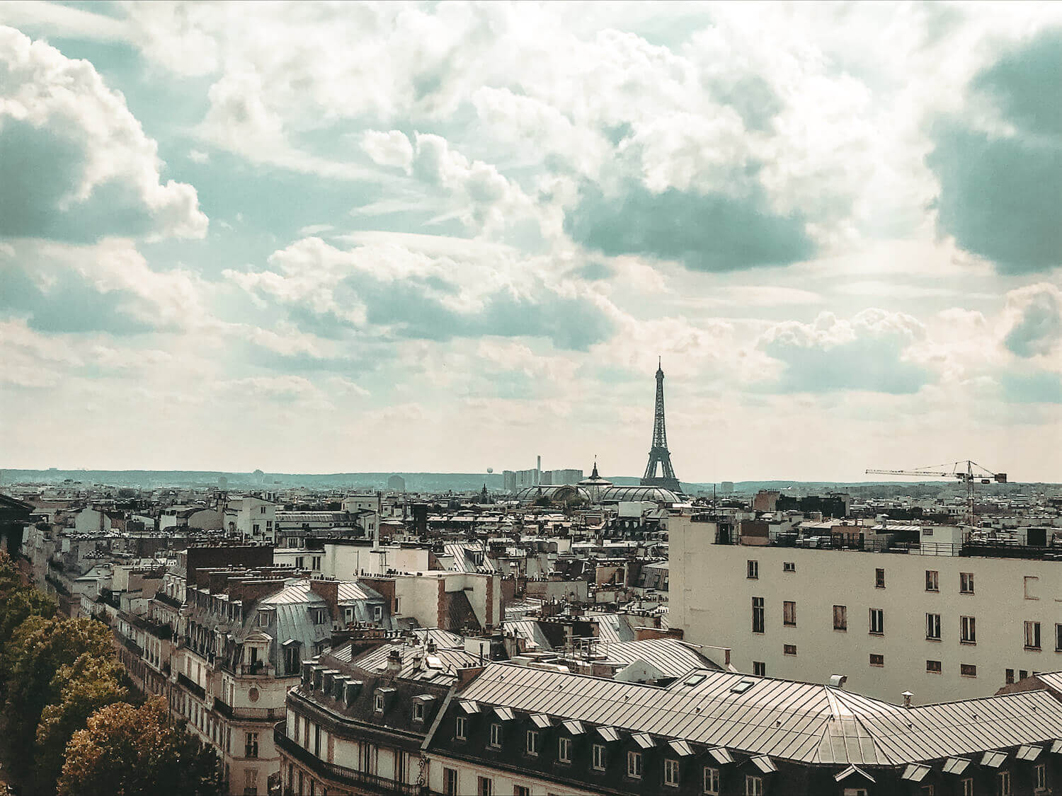 Views of Paris rooftops and the Eiffel Tower from Perruche | Paris in 4 Days