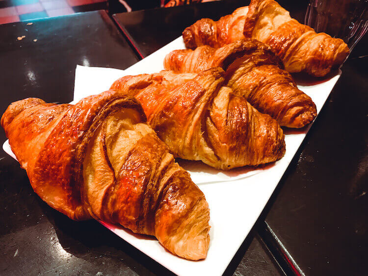 croissants during the food tour