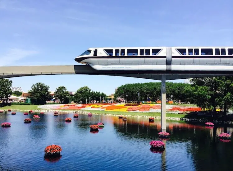 The Monorail at Disney World