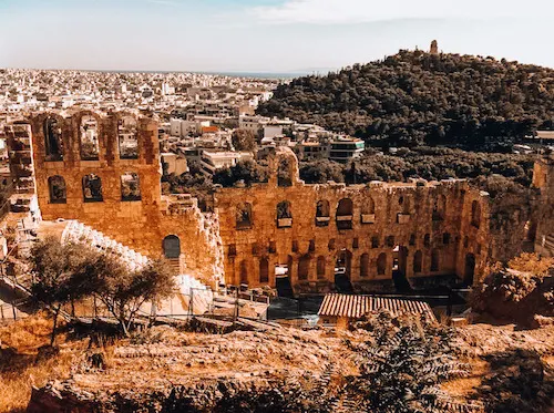 Odeon of Herodes Atticus in Athens