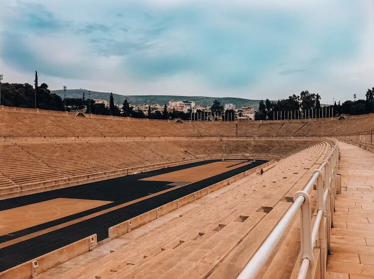 The Olympic Stadium in Athens, Greece