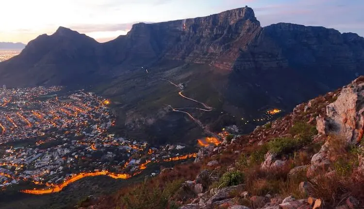 The View from Lion's Head in Cape Town | South Africa itinerary for 2 weeks