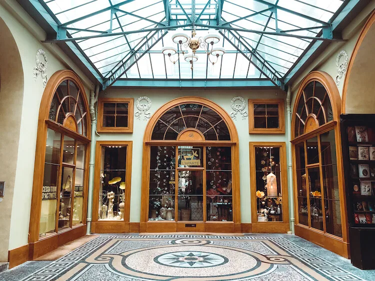 Beautiful covered market- Trip to Paris Budget