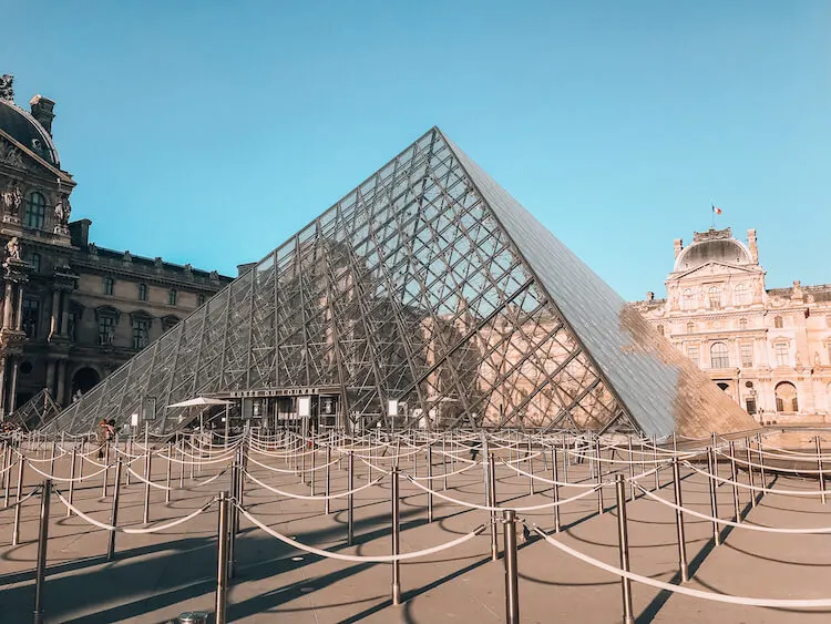 Entrance to the Louvre