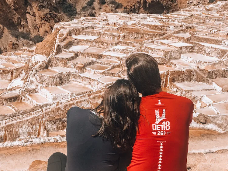 Kat and Chris at Maras Salt Mines