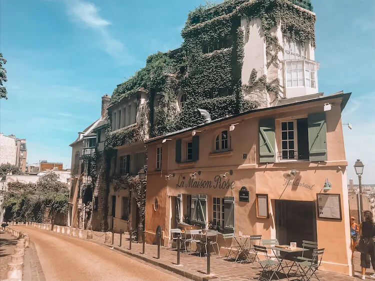 La Maison Rose in Paris, France