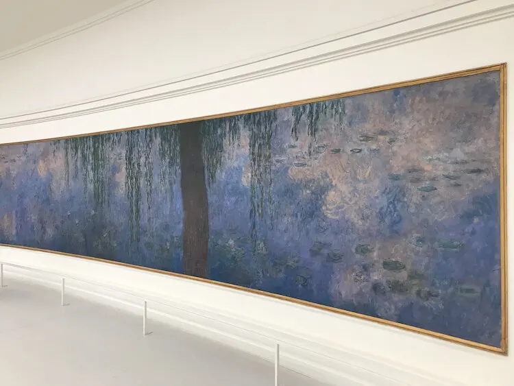Museum L'Orangerie Monet Painting in Paris