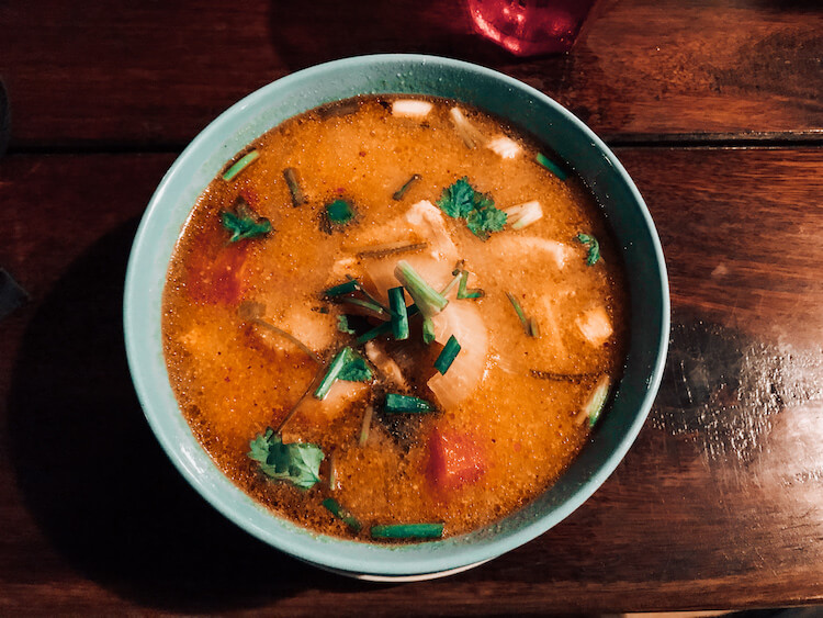 Tom Yum Soup in Thailand