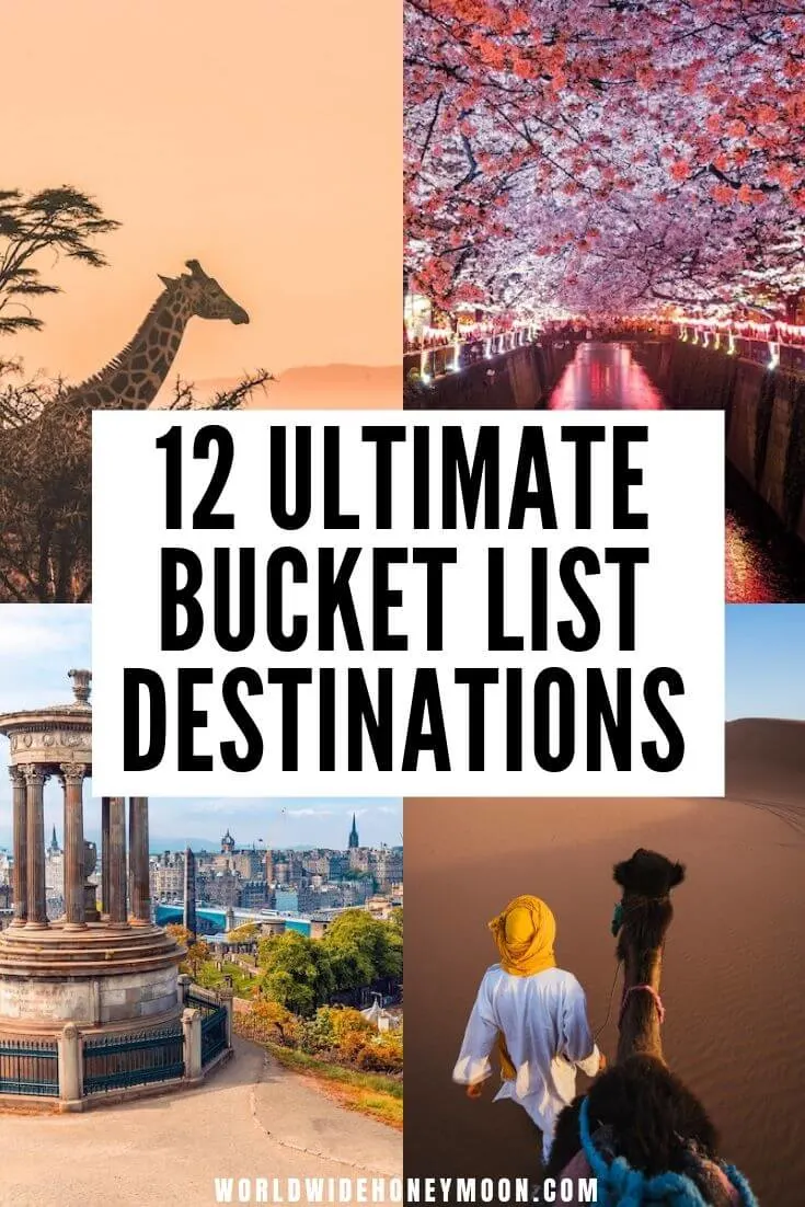 Bucket List Ideas | Bucket List Destinations | Bucket List Ideas for Couples | Bucket List Destinations Places to Visit | Where to Travel in 2020 #bucketlistdestinations #bucketlistplaces #placestovisit #destinationstovisit