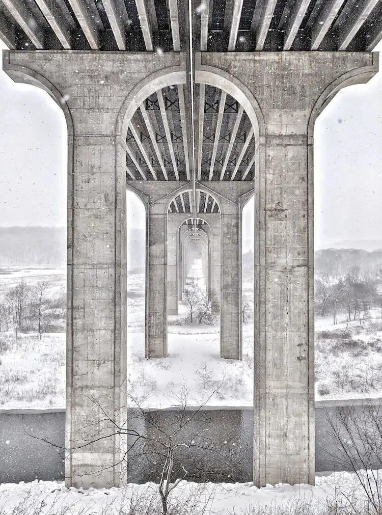 Cuyahoga Valley National Park in winter