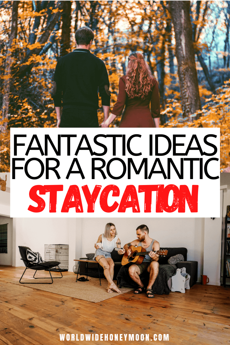 These are the best romantic weekend staycation ideas | Staycation Ideas | Staycation Ideas for Couples | Staycations | Travel While at Home | Can't Wait to Travel | Staycation Ideas for Couples at Home | Can't Afford to Travel | Can’t Travel | Date Night Ideas | Date Night Dinner Recipes | Date Night Ideas at Home | Date Night Themes Couples