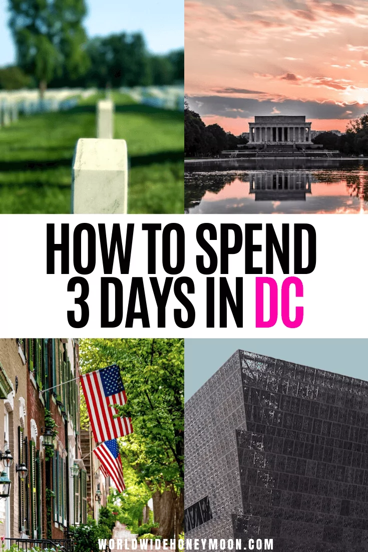 How to Spend the Perfect 3 Days in DC | 3 Days in Washington DC Itinerary | 3 Days in Washington DC Travel Guide | Washington DC Things to do in 3 Days | Things to do in Washington DC | Washington DC Itinerary | Washington DC Itinerary First Time | Washington DC 3 Day Itinerary | Washington DC Travel Guide | Washington DC Travel Tips | Washington DC Travel Outfit | Washington DC First Time | First Time in DC | First Time in Washington DC #washingtondc #dctravel #usatravel #couplestravel